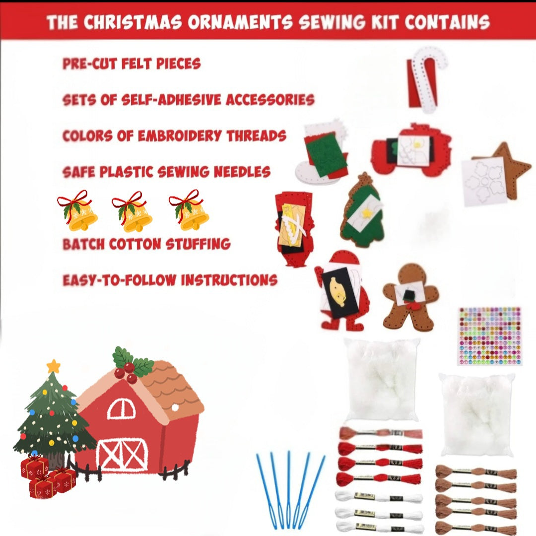 DIY Christmas Ornaments kit 🎄🎅