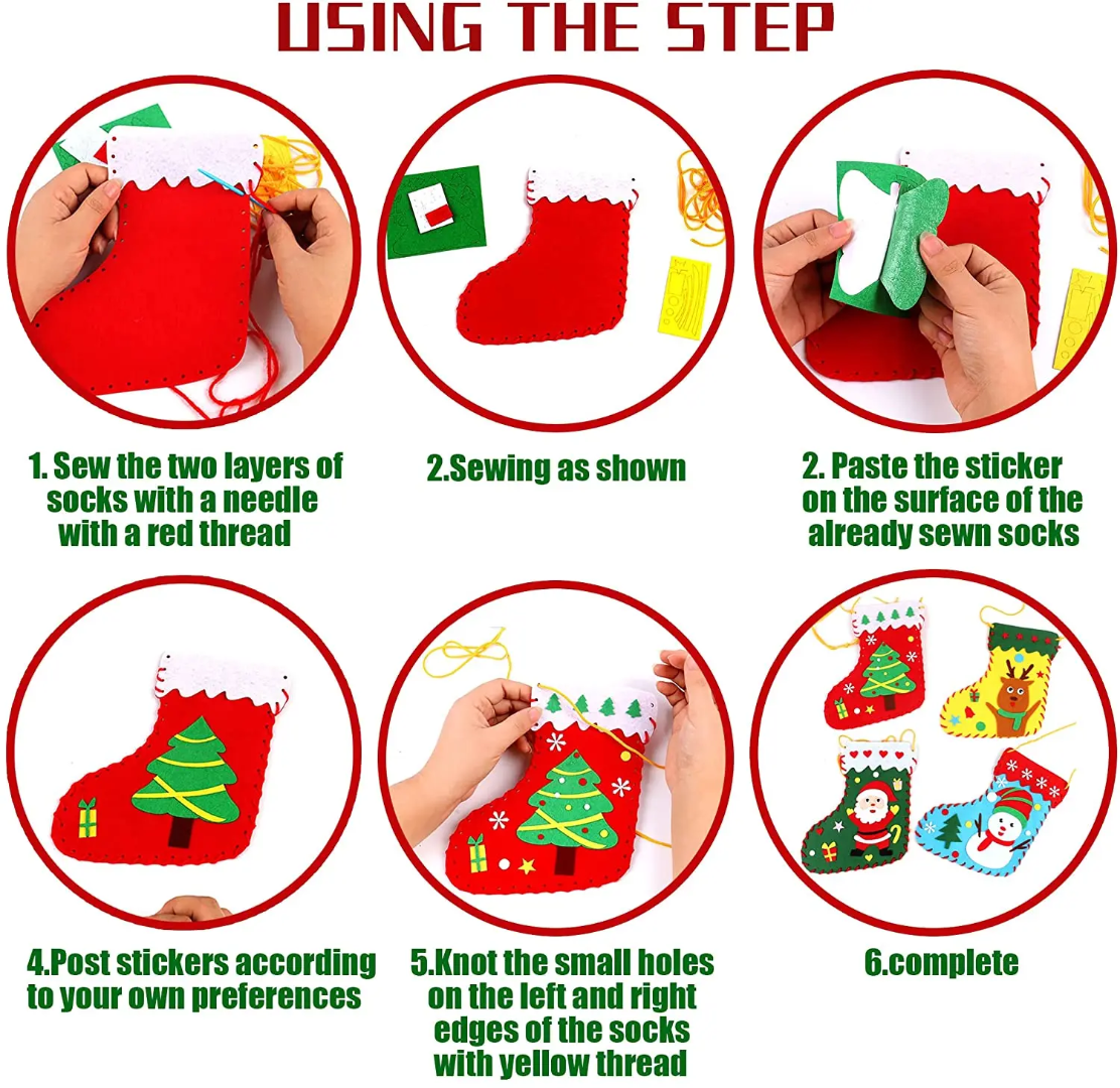 DIY Christmas Stocking ⛄️🎄