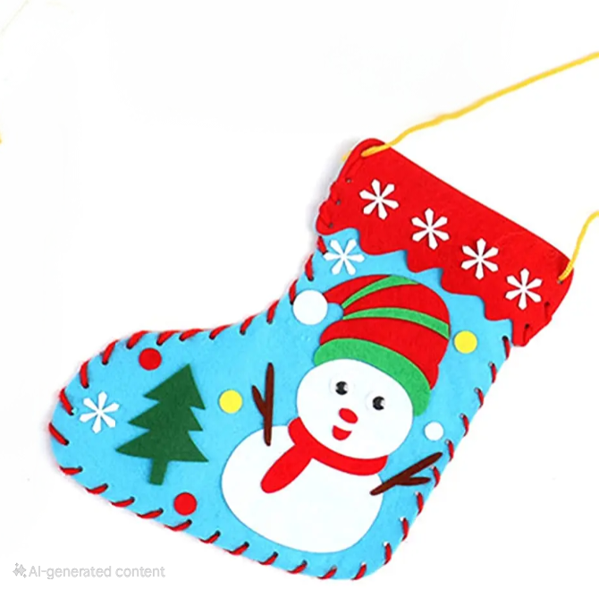 DIY Christmas Stocking ⛄️🎄