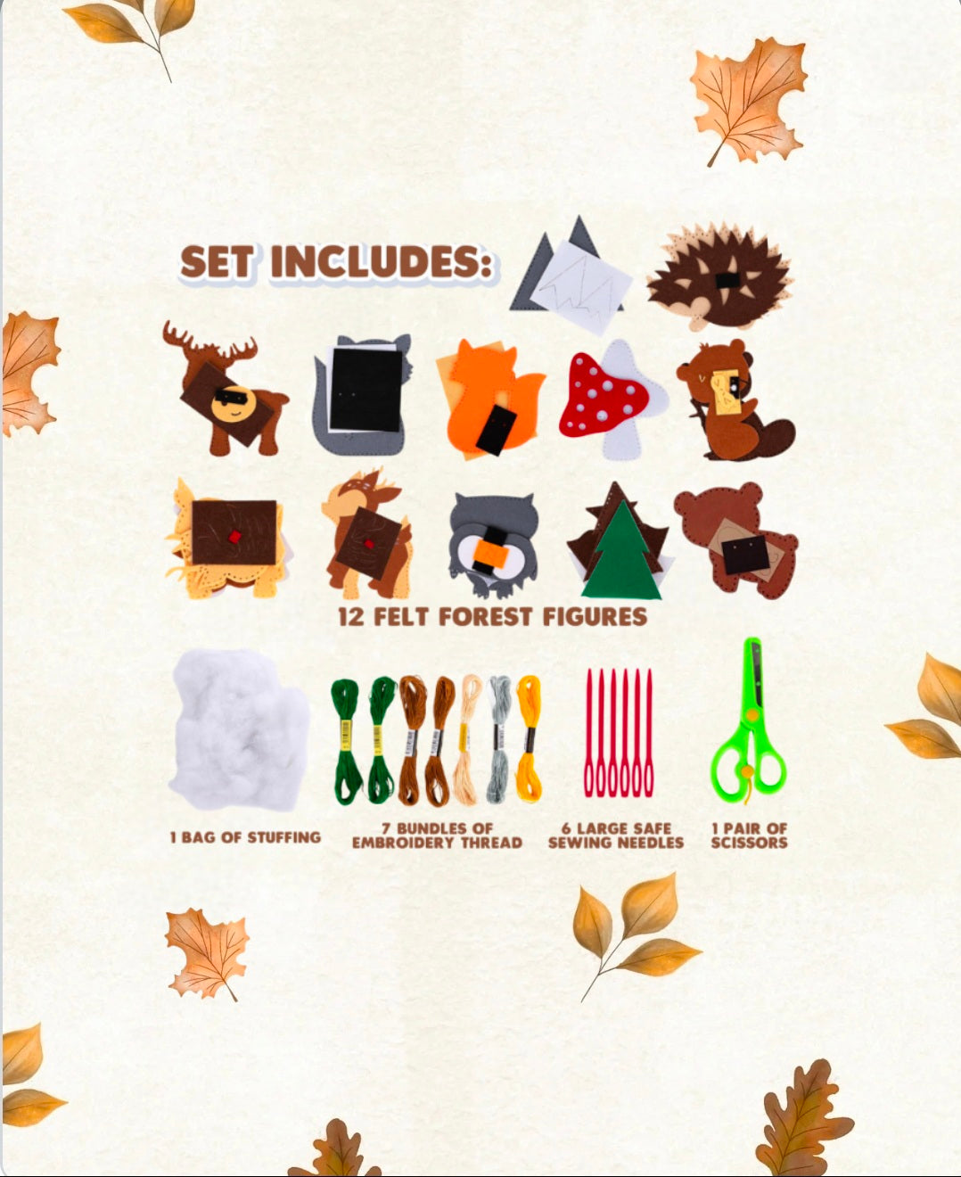 Wonderland Animals DIY kit